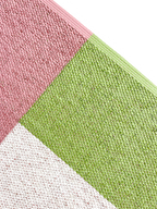 Vloerkleed Color Block Kiwi Pink 70 x 150 cm