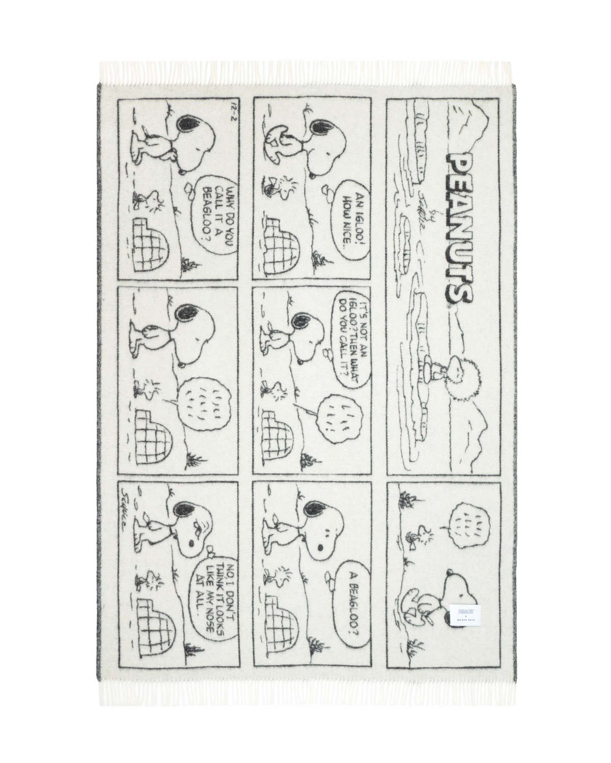 Peanuts Blanket Comic Beagloo
