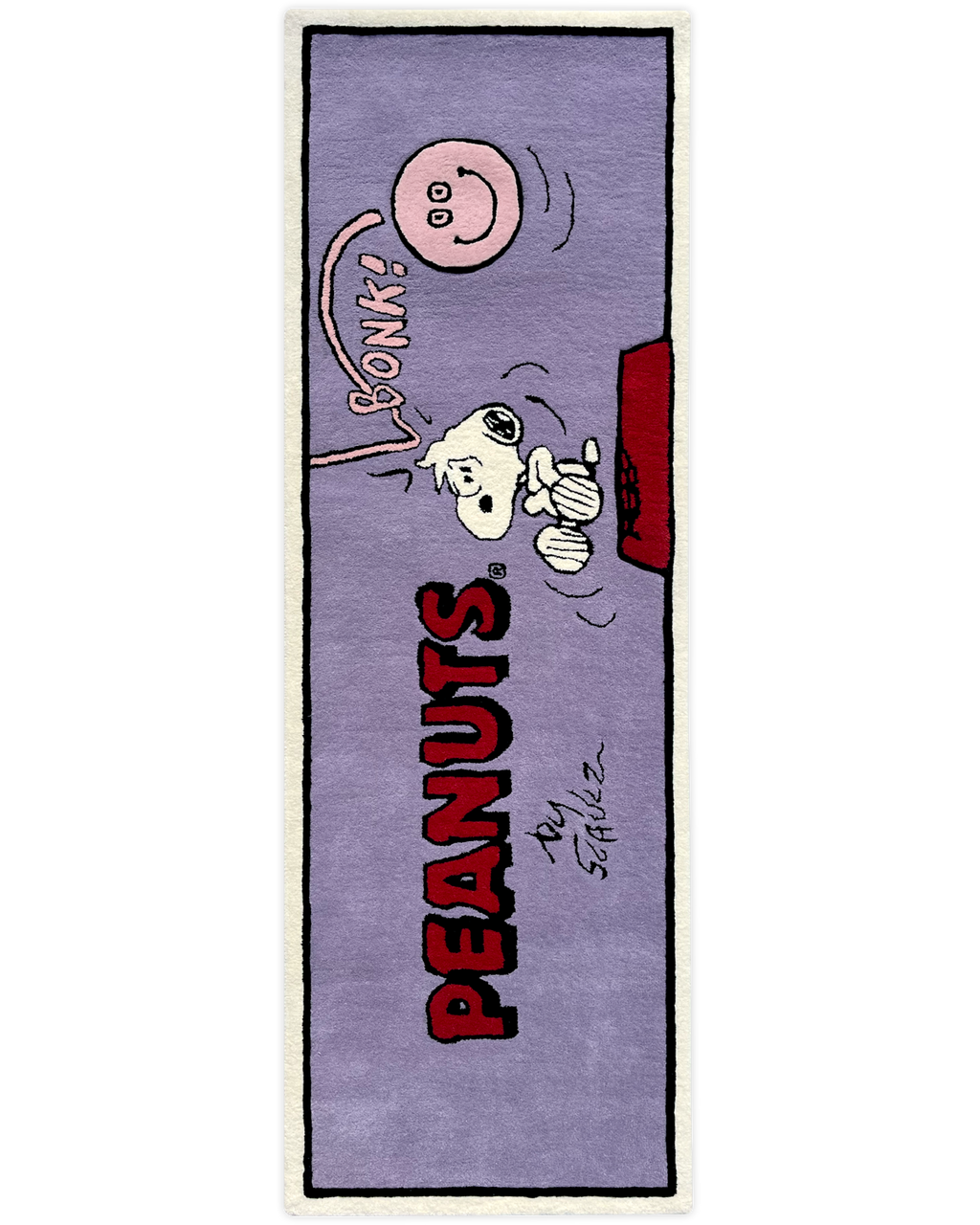 Peanuts Vloerkleed Strip Moon 70 x 210 cm