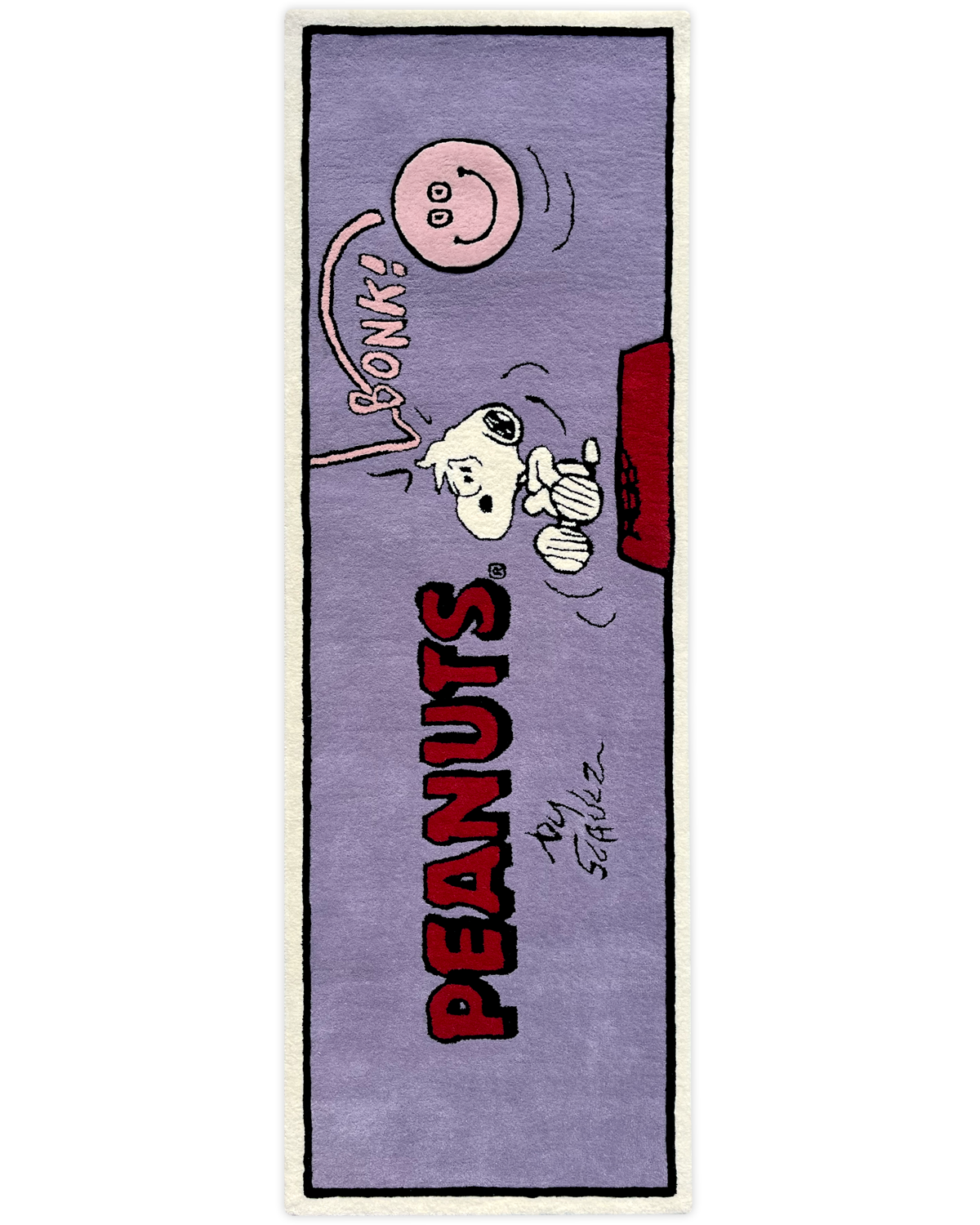 Peanuts Comic Rug Moon 70 x 210 cm