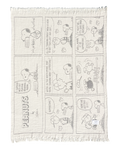 Peanuts Plaid Comic Baseball