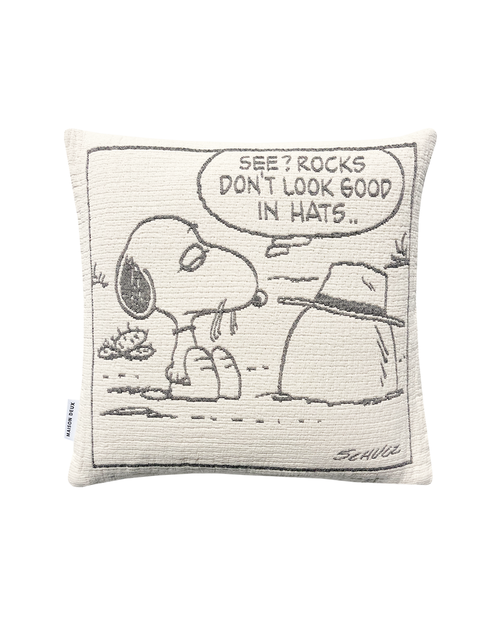 Peanuts Kussenhoes Steen