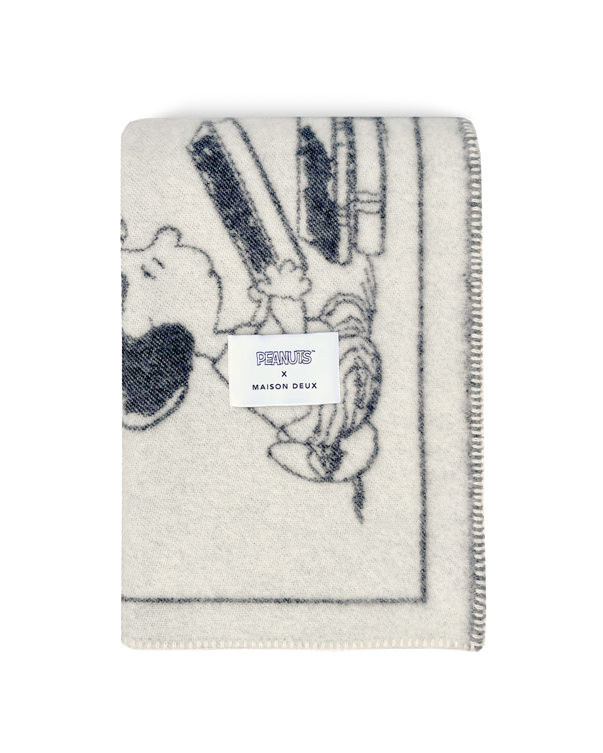 Peanuts Blanket Comic ZZZ – Maison Deux
