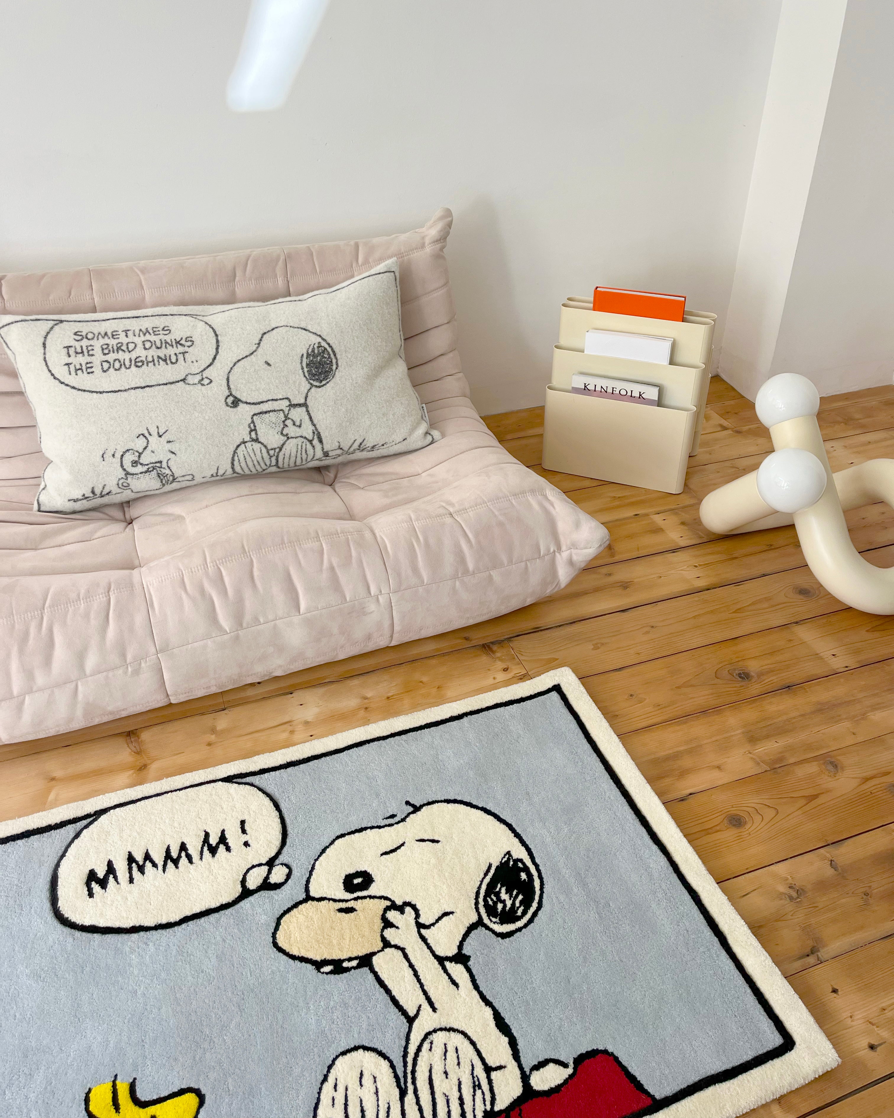 Peanuts Cushion Cover XL Comic Doughnut – Maison Deux