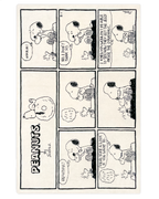 Peanuts Rug Comic Doughnut 200 x 300 cm