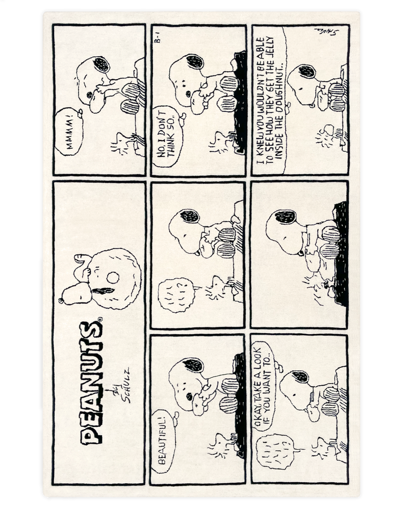 Peanuts Rug Comic Doughnut 200 x 300 cm