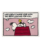 Peanuts Comic Rug Snoopy Woodtock