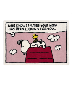Peanuts Rug Comic Mom 80 x 120 cm