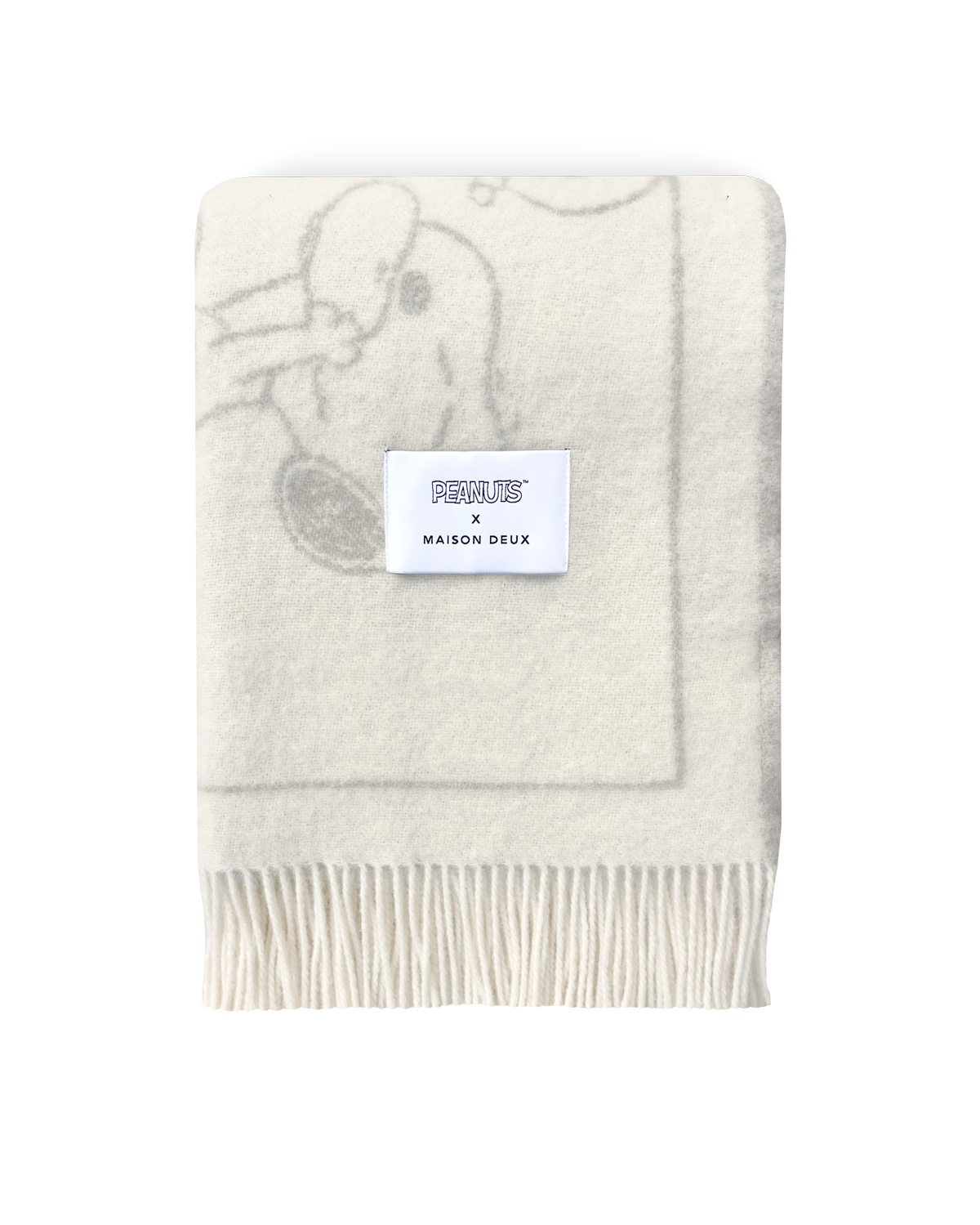 Peanuts Blanket Comic Doughnut White Cloud