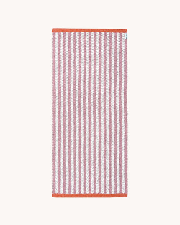  Plastic Rug Stripes Pink 50 x 150 cm