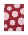 Polka Bold Blanket Bordo Pink