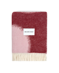 Polka Bold Decke Buttergelb-Rosa