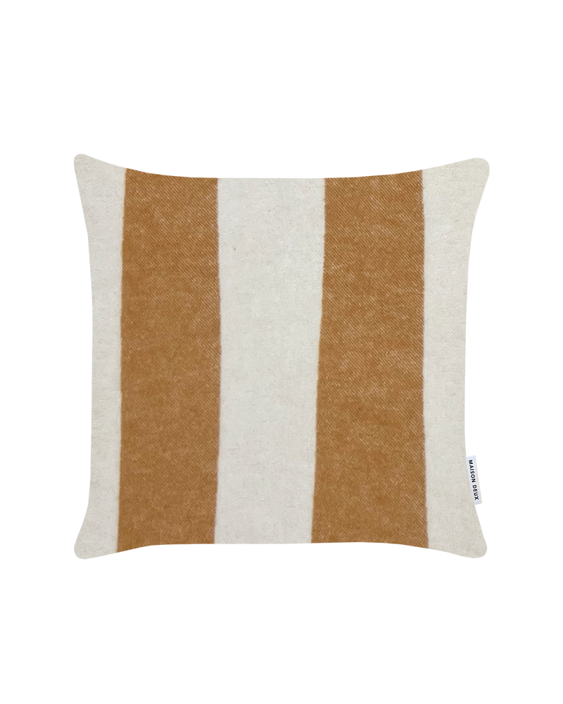 Housse de coussins Rough Stripe Terra