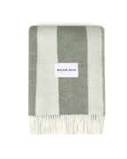 Rough Stripe Blanket Agave