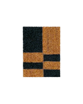 (SAMPLE) Chalky Check Fußmatte Schwarz-Toffee