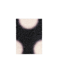 (SAMPLE) Puffy Polka Fußmatte Schwarz-Vanille