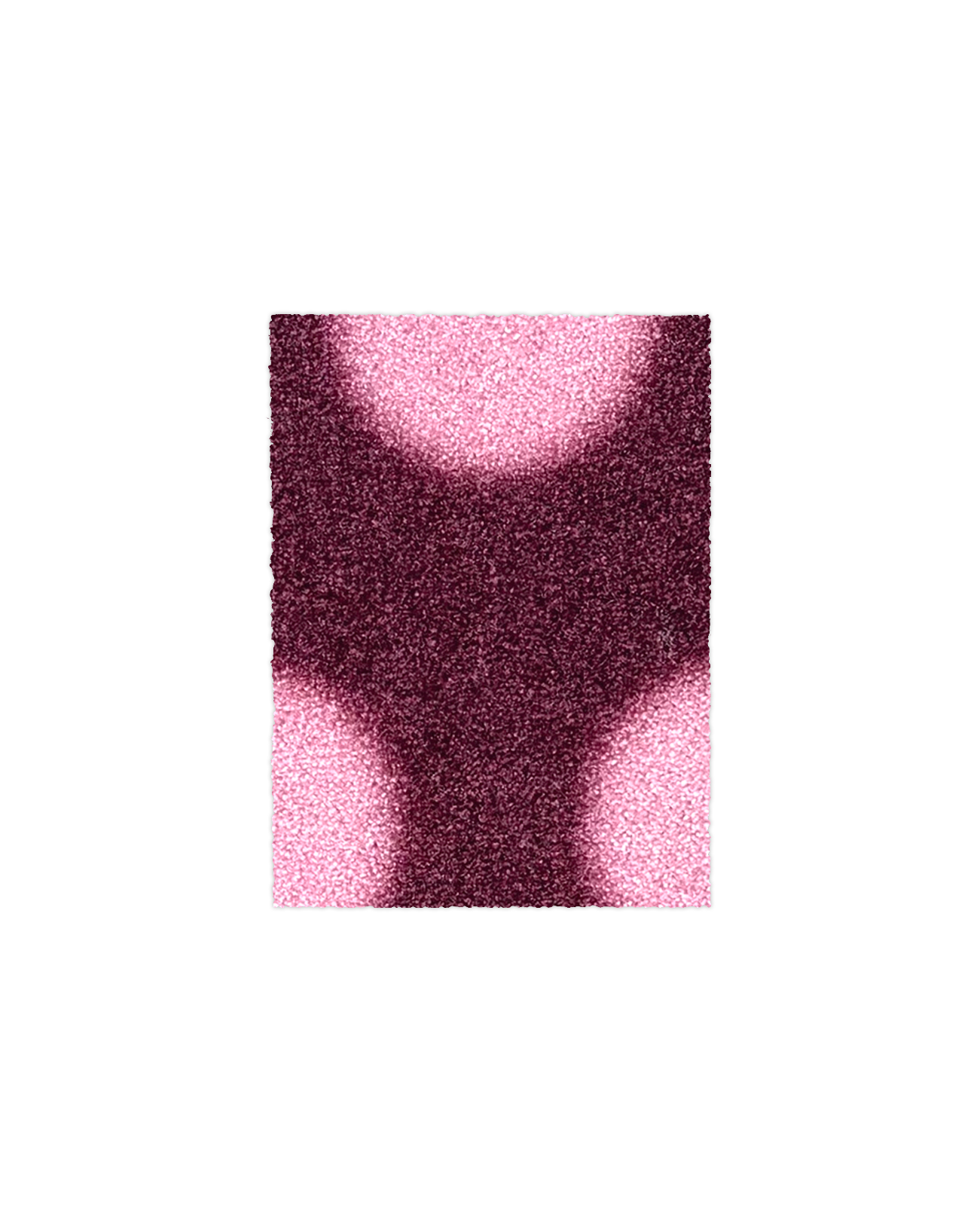 (SAMPLE) Paillasson Puffy Polka Bordeaux Rose
