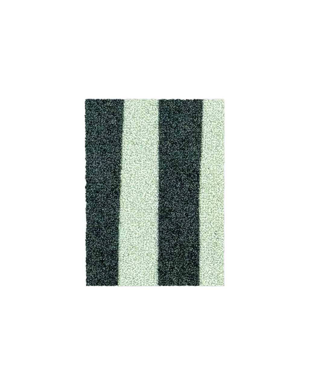 (SAMPLE) Wobbly Stripe Fußmatte Grün-Salbei