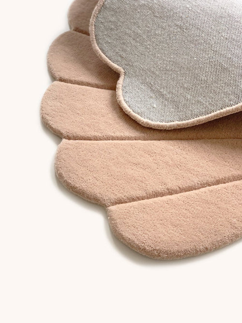 Shell Rug Rose Dust - Detail