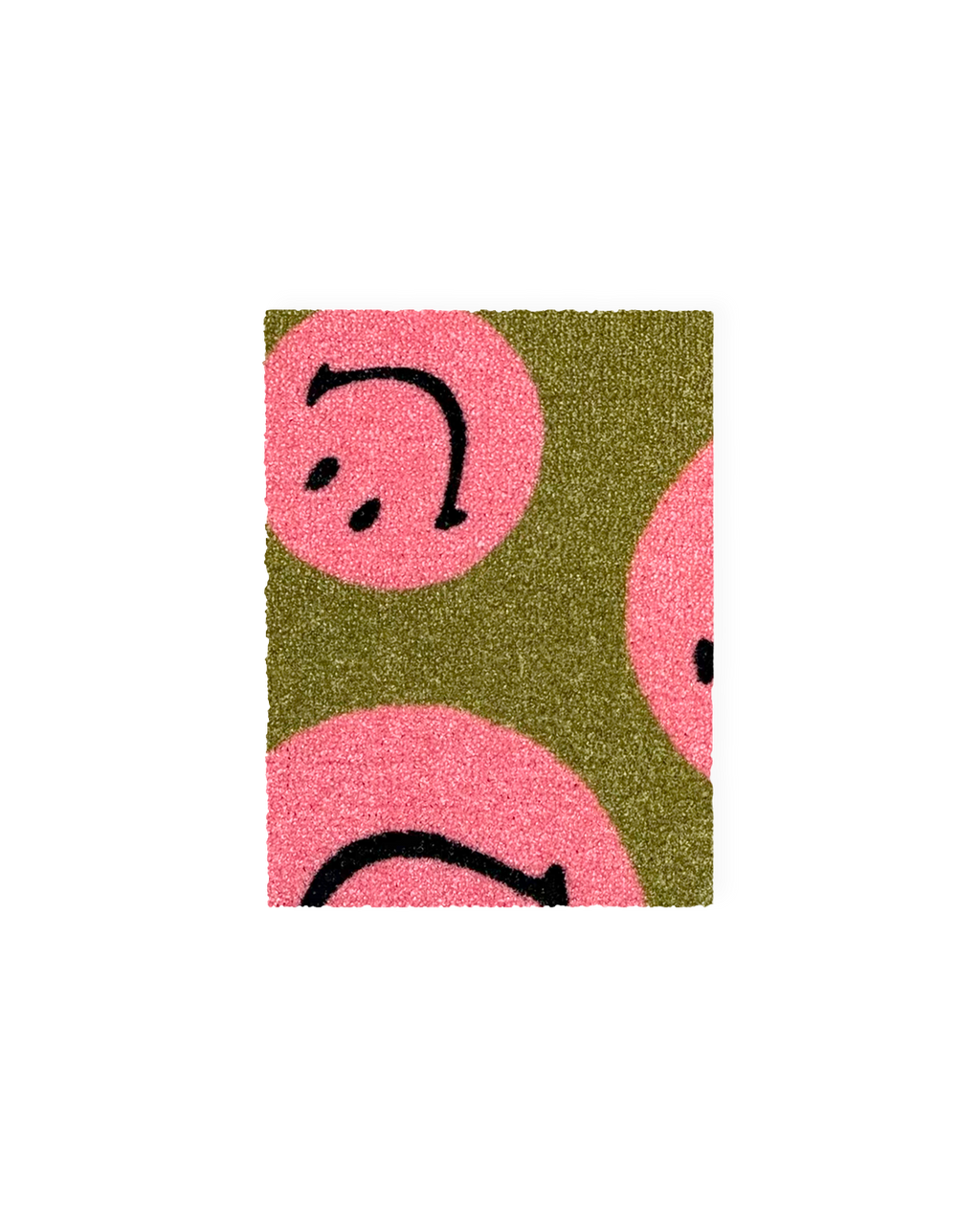 (SAMPLE) Smiley® | Maison Deux Paillasson Rose Matcha