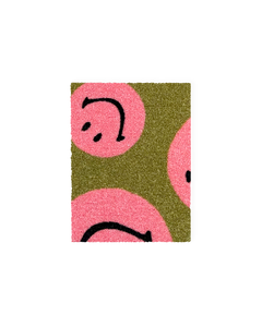 (SAMPLE) Smiley® | Maison Deux Paillasson Rose Matcha
