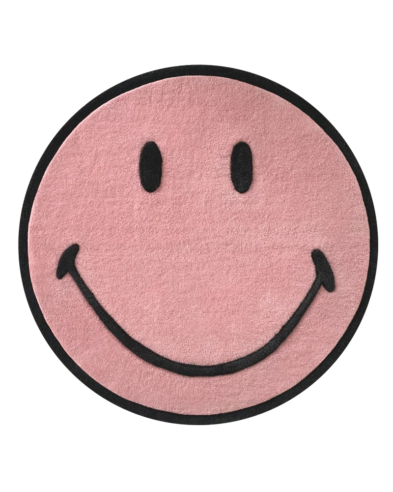 Smiley® Vloerkleed Roze ø200 cm