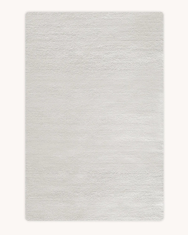 Solid Rug Light Grey 170 x240