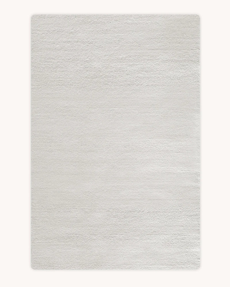 Solid Rug Light Grey 170 x240