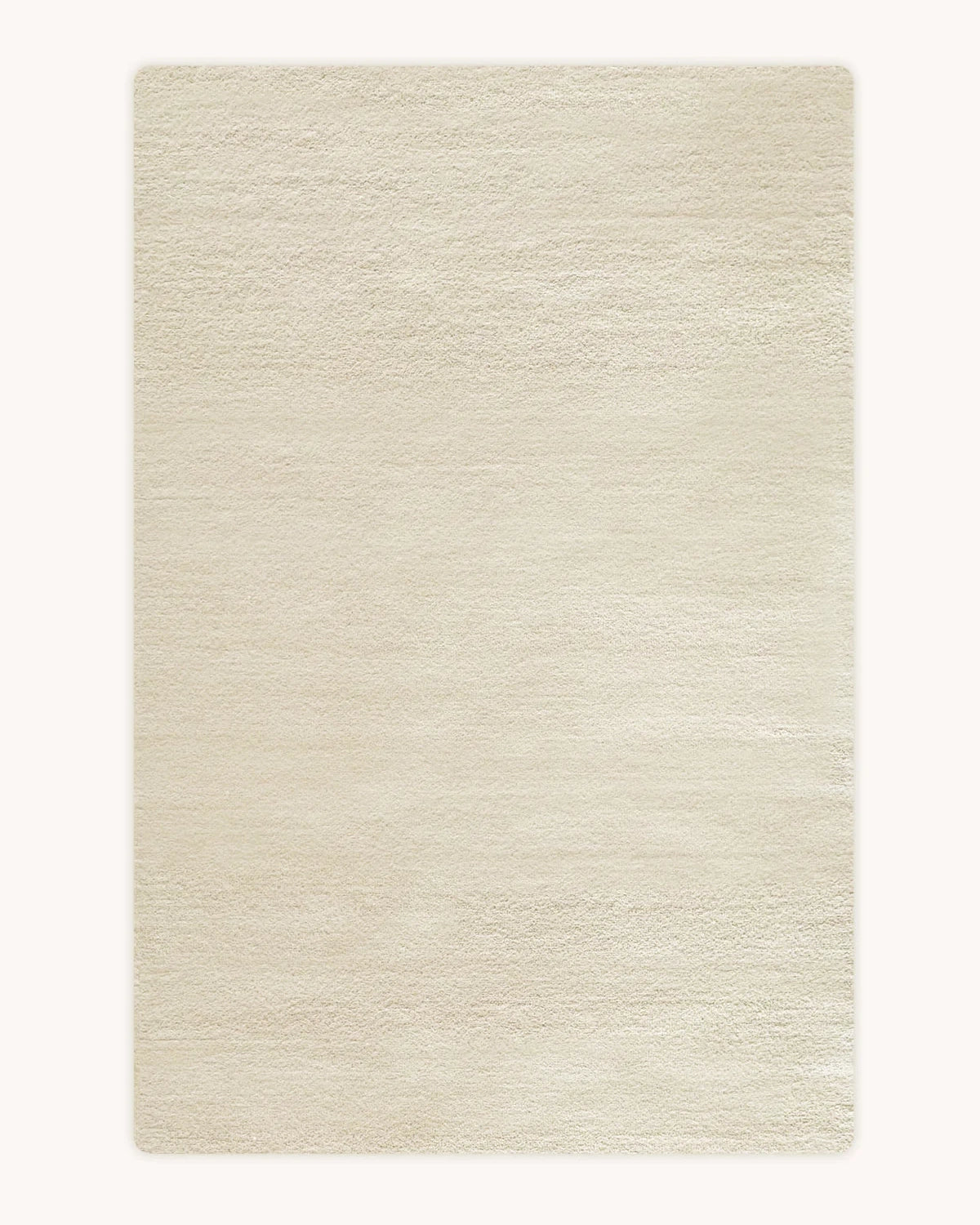 Solid Rug Off White 170 x 240