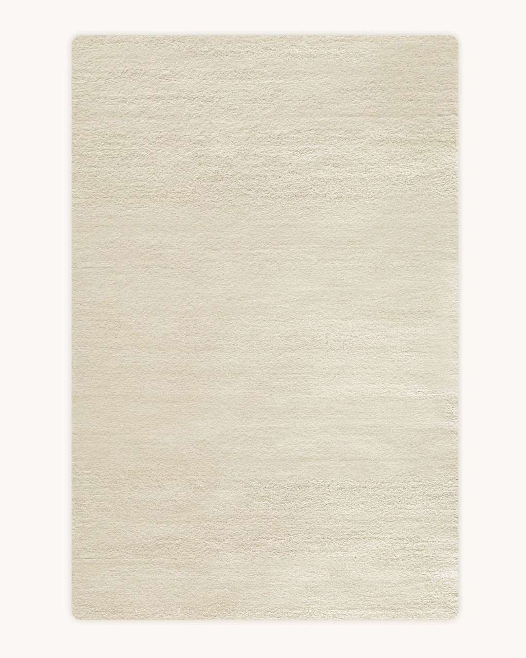 Solid Rug Off White 170 x 240