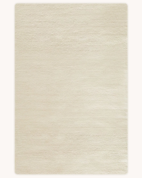 Solid Rug Off White 200 x 300