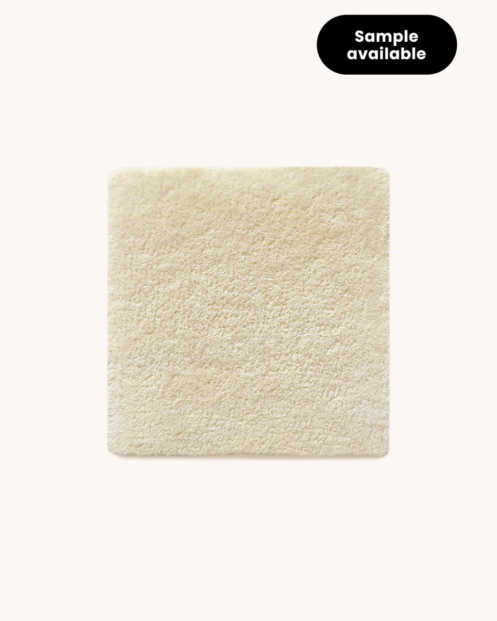 Solid Rug Off White 170 x 240 Sample