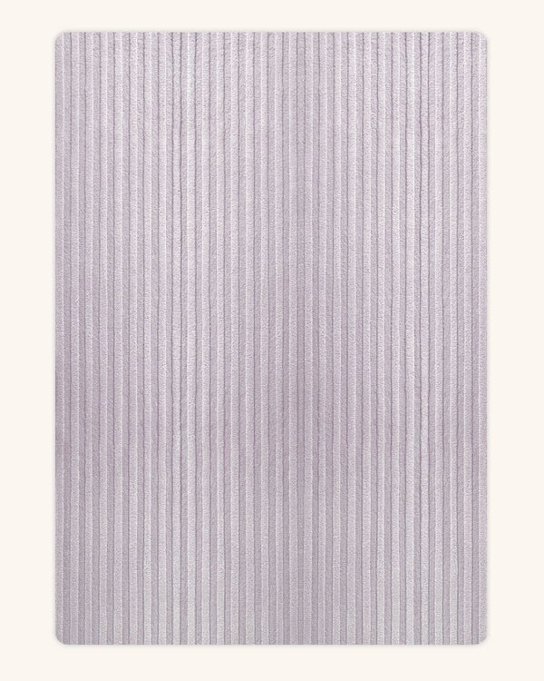 Solid Stripe Rug Lilac 170 x 240