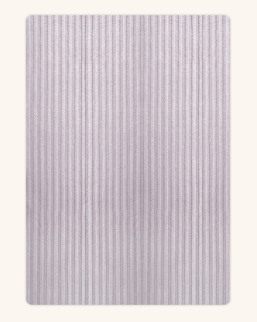 Solid Stripe Rug Lilac 170 x 240