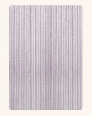 Solid Stripe Rug Lilac 170 x 240