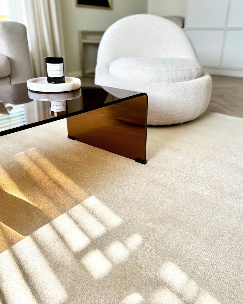 Solid Rug Off White 200 x 300 cm Maison Deux