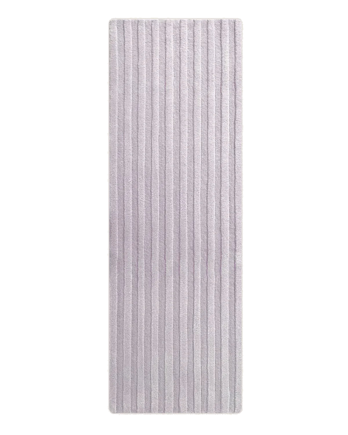 Solid Stripe Rug Lilac 55 x 160 cm - Sample Sale