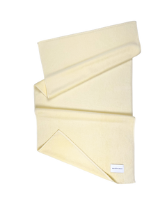 Solid Handtuch Buttergelb