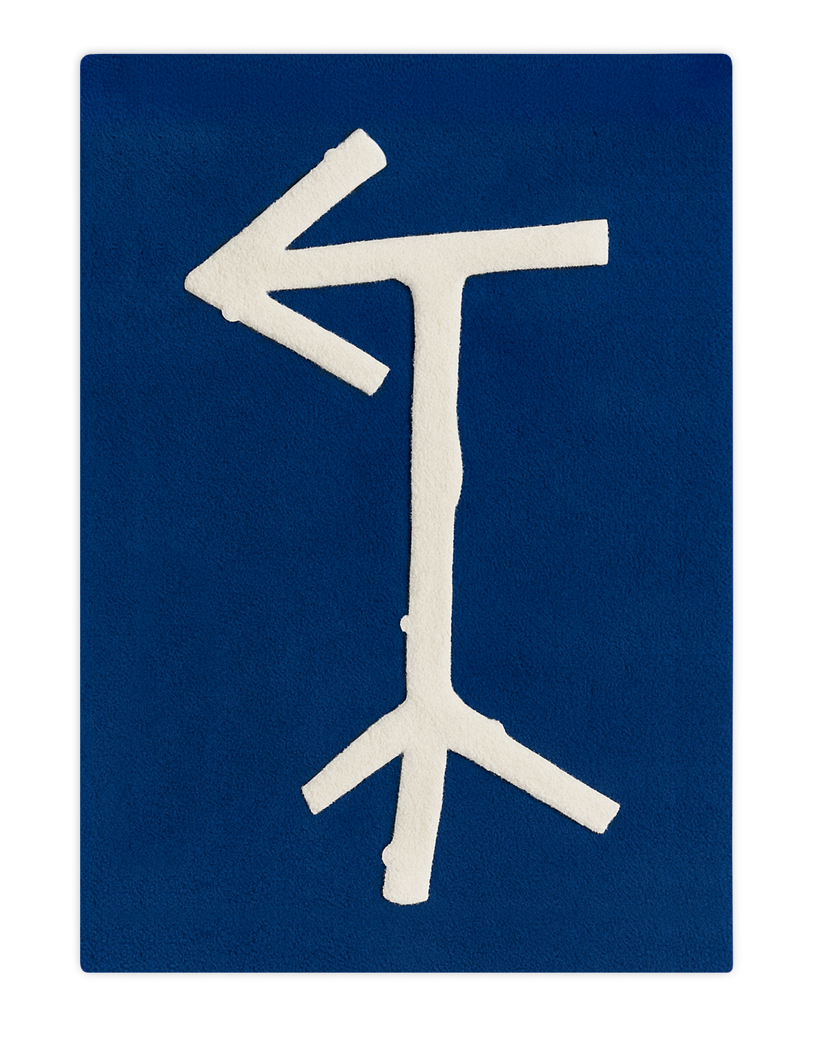 Splitted Arrow Rug Cobalt Blue 200 x 300 cm