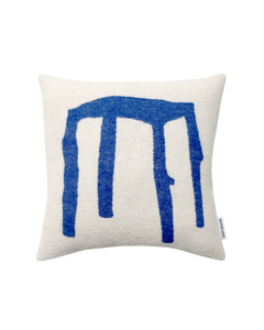 Kissenhülle Splitted Stool Kobaltblau 50 x 50 cm