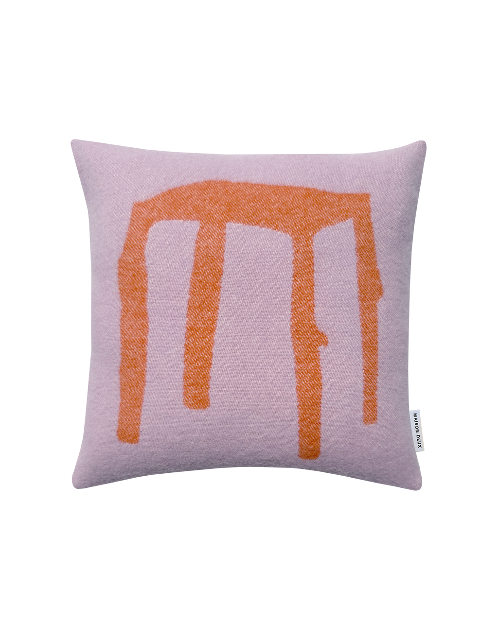 Splitted Stool Kussenhoes Lila Oranje 50 x 50 cm