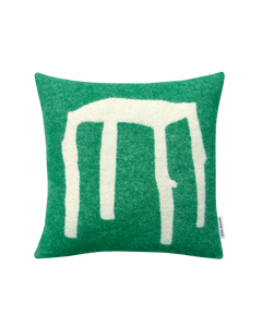 Kissenhülle Splitted Stool Grasgrün 50 x 50 cm