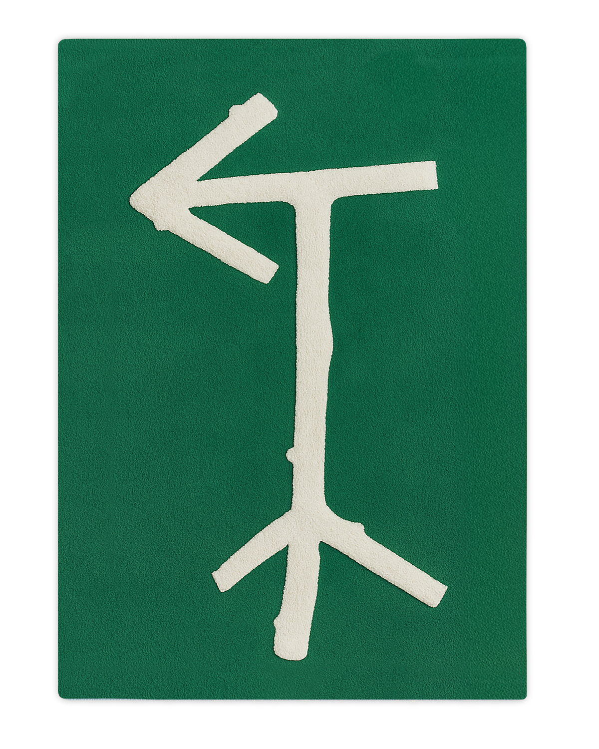 Tapis Splitted Arrow Vert Herbe 200 x 300 cm