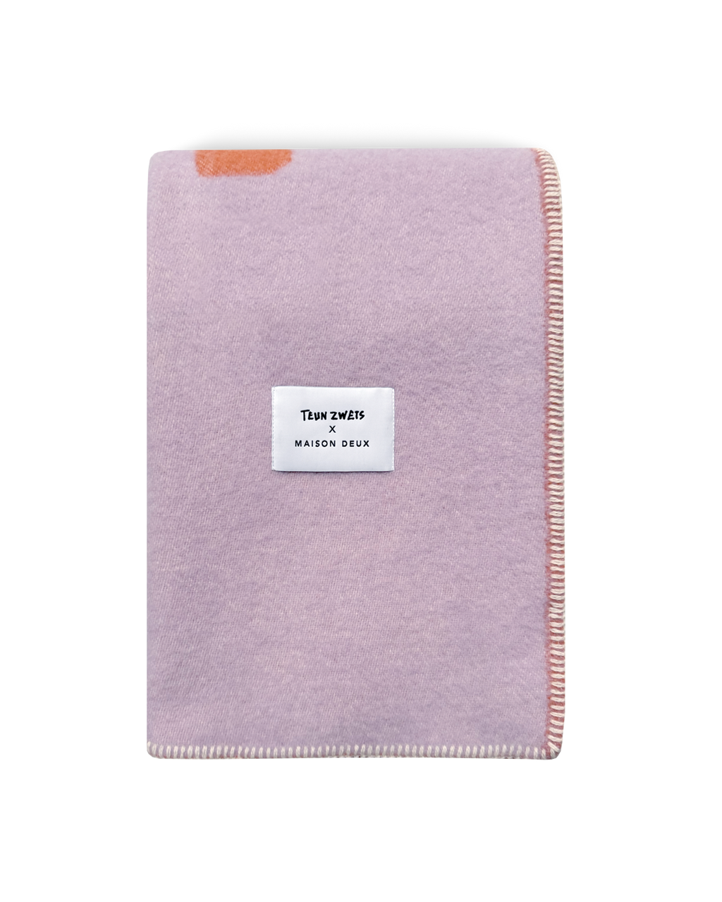 Plaid Splitted Chair Lilas Orange 130 x 200 cm