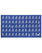 Splitted Chairs Blanket Cobalt Blue 140 x 240 cm