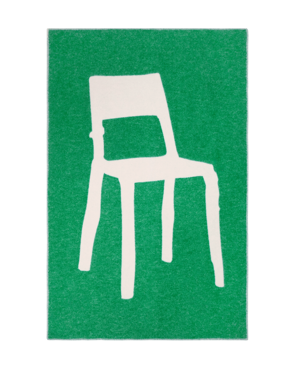 Splitted Chair Blanket Grass 130 x 200 cm