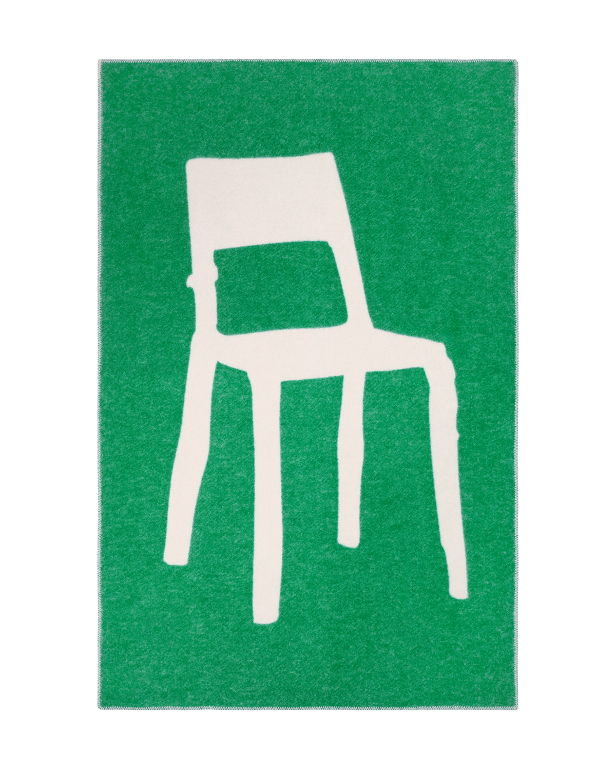 Plaid Splitted Chair Vert Herbe 130 x 200 cm