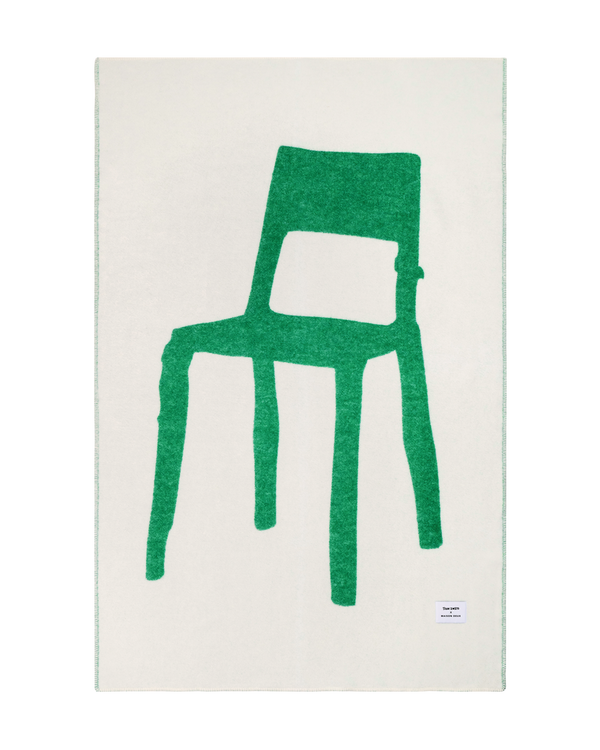 Plaid Splitted Chair Vert Herbe 130 x 200 cm