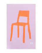 Plaid Splitted Chair Lilas Orange 130 x 200 cm