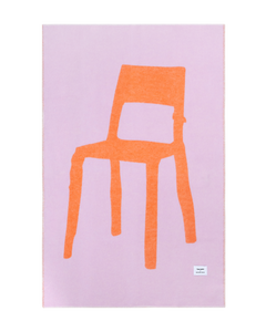 Splitted Chair Decke Lila-Orange
